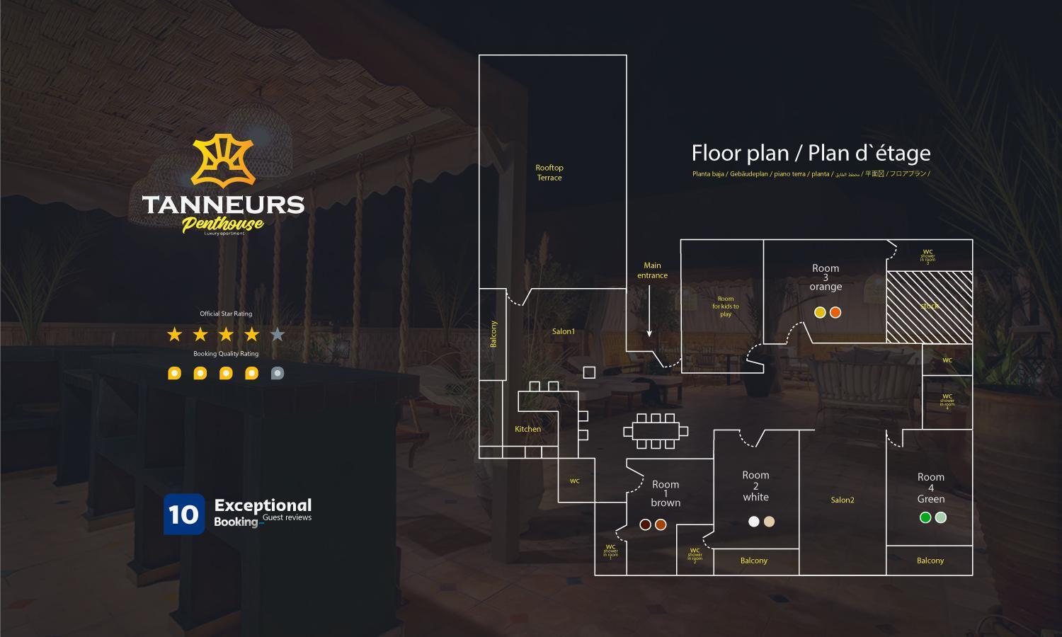 Les Tanneurs Penthouse Marrakech Marraquexe Exterior foto